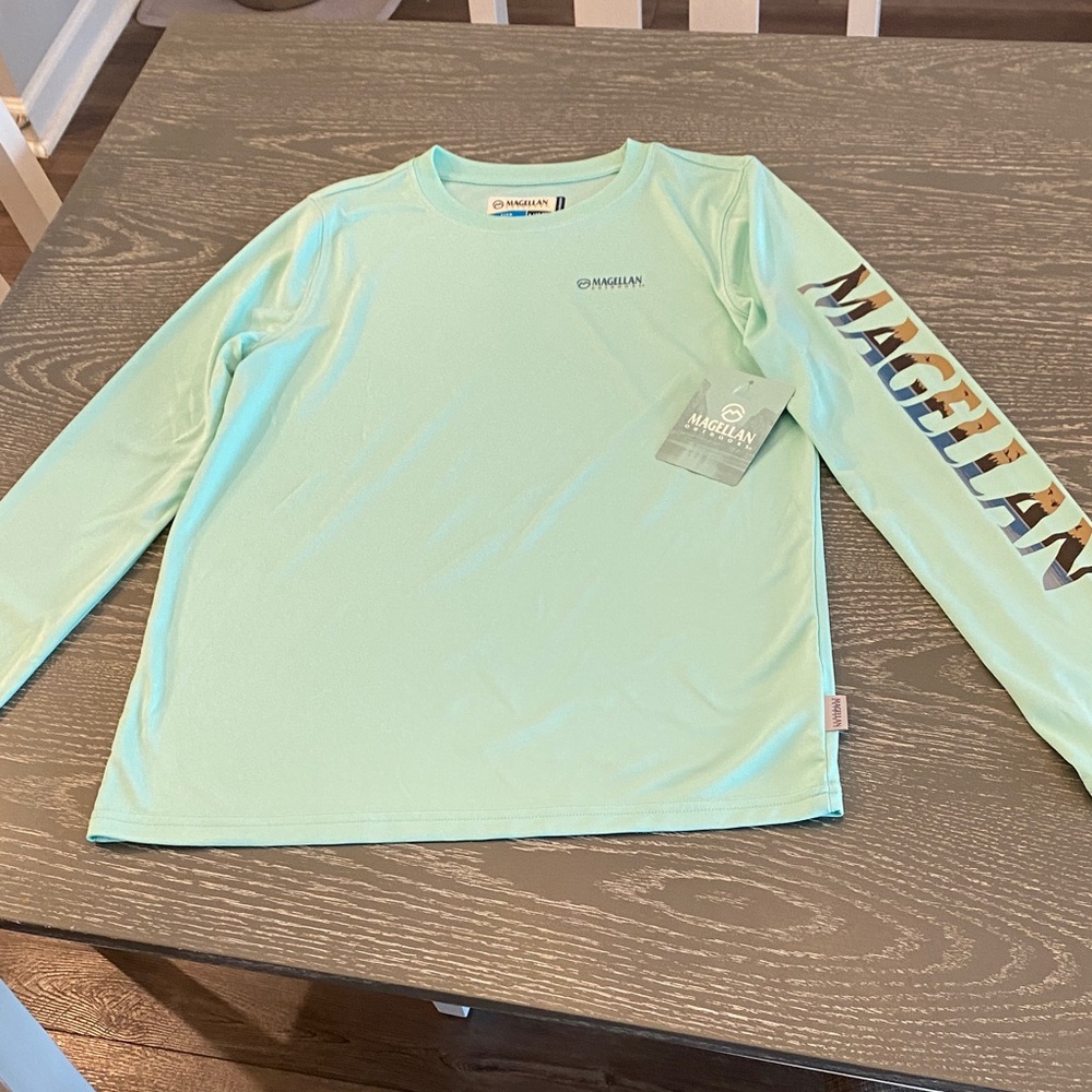 Magellan Outdoors Mint Long Sleeve Tee